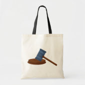 Court Judges Gavel Canvas tas (Voorkant)