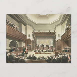 Court of Common Pleas, Westminster Hall Briefkaart