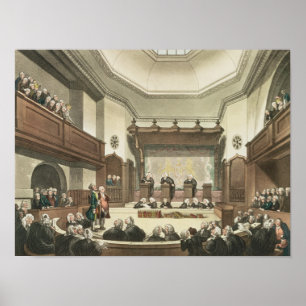 Court of Common Pleas, Westminster Hall Poster
