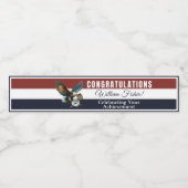 Court of Honor Water Bottle Label Waterfles Etiket (Enkel label)