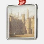 Court of King's College, Cambridge, uit 'The Hist' Metalen Ornament (Links)
