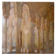 Court of the Lions, Alhambra (door Henri Regnault)