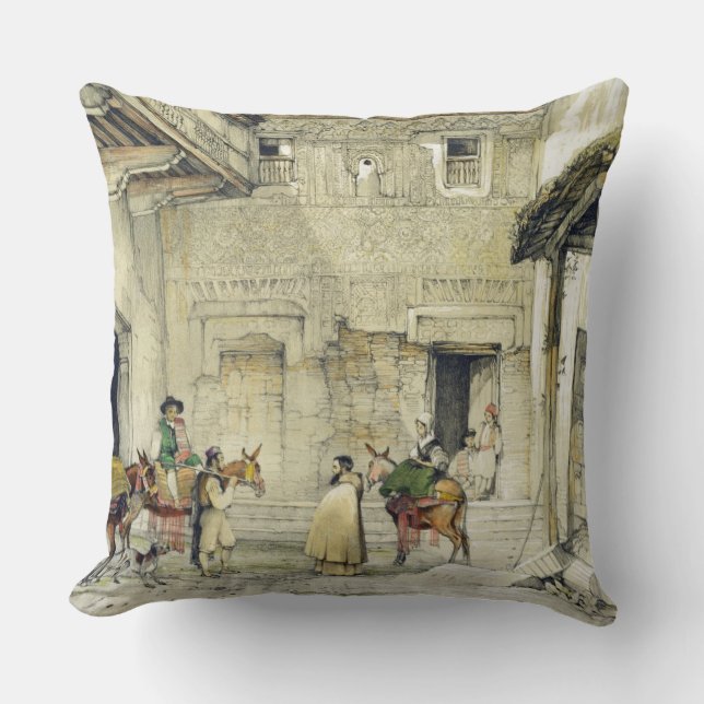 Court of the Mosque (Patio de la Mesquita), uit Kussen (Voorkant)