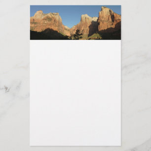 Court of the Patriarchs I in Zion National Park Briefpapier