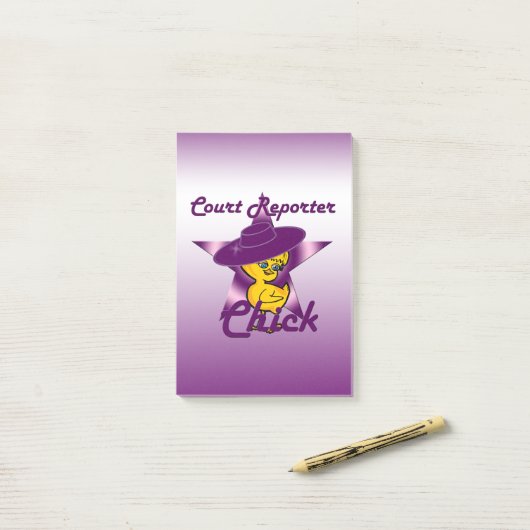 Court Reporter #9 Post-it® Notes (Op bureau)
