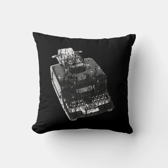 Court Reporter Pillow Kussen (Voorkant)
