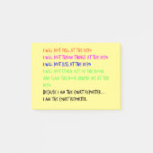Court Reporter Temper Tantrum Sticky Notes (Voorkant)