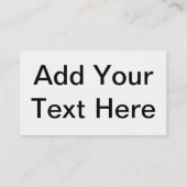 Court Reporter Visitekaartje (Achterkant)