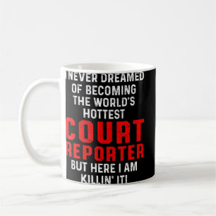 Court Reporter World Courtroom Report Koffiemok