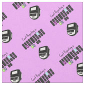 Court Reporting is Cool Steno Keyboard Fabric Stof (Close Up)