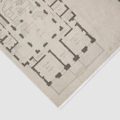 Court Room Detail London UK Diagram Decoupage Tissuepapier (Detail)