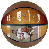 Court Side Custom Basketball Basketbal (Voorkant)