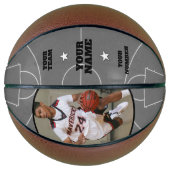 Court Side Custom Basketball Basketbal (Voorkant)