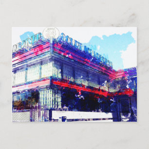 Court Square Diner New York Briefkaart