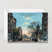 Court St., Shea's Theater, Buffalo, NY  Briefkaart (Voorkant / Achterkant)