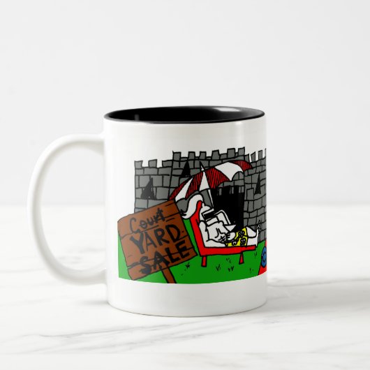 Court Yard Sale Coffee Mok (Links)