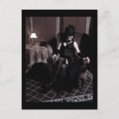 Courtesan - Briefkaart (Voorkant)