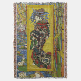 Courtesan na Eisen door Vincent Van Gogh Deken