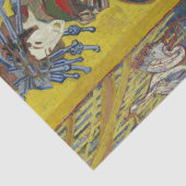 Courtesan na Eisen door Vincent Van Gogh Tissuepapier (Detail)