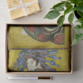Courtesan na Eisen door Vincent Van Gogh Tissuepapier (Geschenk)