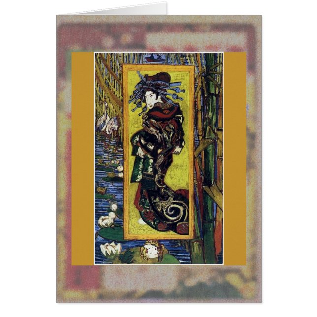 Courtesan (na Eisen) van Van Gogh (Voorkant)