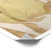 Courtesan Yosooi, Eisho, jaren 1790 Poster (Hoek)