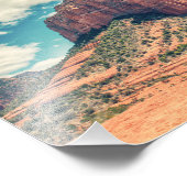 Courthouse Butte - Kleur | Fotoafdrukken Foto Afdruk (Hoek)