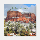 Courthouse Butte, Sedona Arizona Magnet (Voorkant)