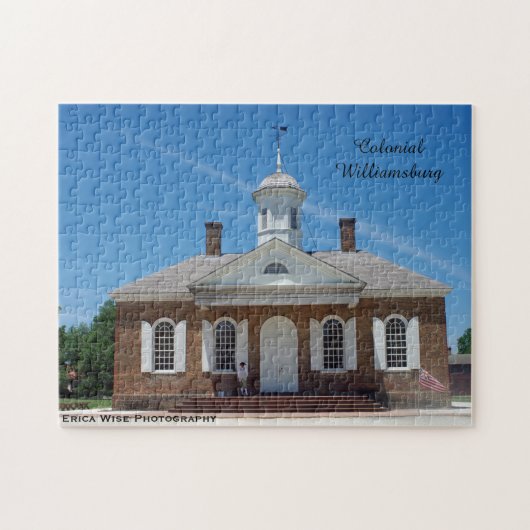 Courthouse Colonial Williamsburg Legpuzzel (Horizontaal)