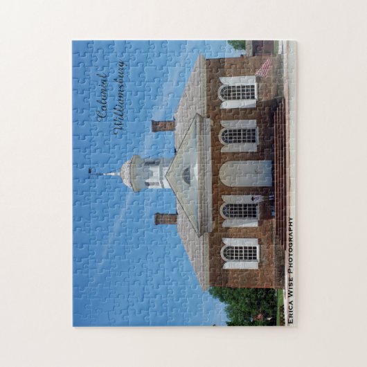 Courthouse Colonial Williamsburg Legpuzzel (Verticaal)