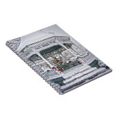 Courthouse Gazebo in Snow Notitieboek (Rechterzijde)