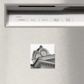 Courthouse Klok Magnet (Insitu (Vaatwasser))