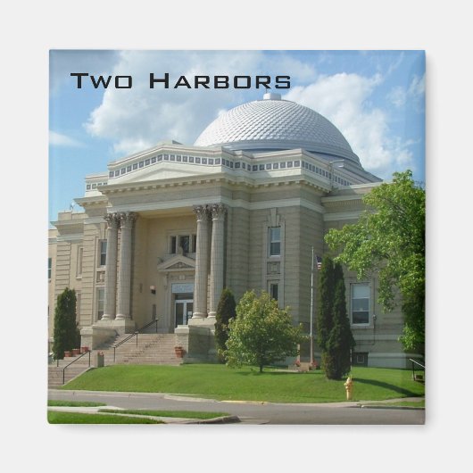 Courthouse Magneet (Voorkant)
