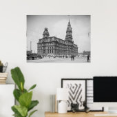 Courthouse Poster (Thuiskantoor)