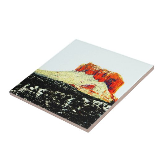 Courthouse Rock tegel Tegeltje (Zijkant)