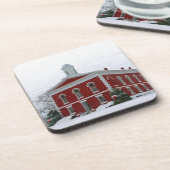 Courthouse Snow Onderzetter (Linkerzijde)