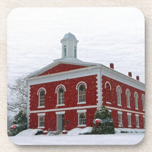 Courthouse Snow Onderzetter (Voorkant)
