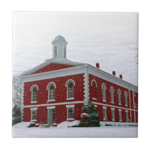 Courthouse Snow Tegeltje