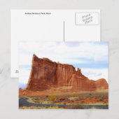 Courthouse Towers, Arches National Park, Utah Briefkaart (Voorkant / Achterkant)