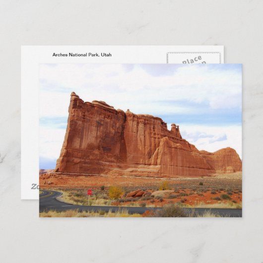 Courthouse Towers, Arches National Park, Utah Briefkaart (Voorkant / Achterkant)