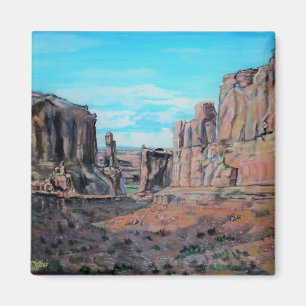 Courthouse Towers - Magnet