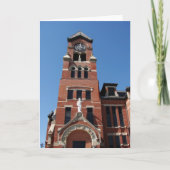 Courthouse Washington, Iowa Kaart (Voorkant)