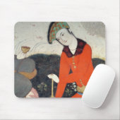 Courtier bij de rechtbank van Shah Abbas I Muismat (Met muis)