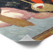 Courtier bij de rechtbank van Shah Abbas I Poster (Hoek)