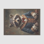 Courtier wasbeer met boog stropdas in de Victoriaa Tissuepapier (Voorkant)