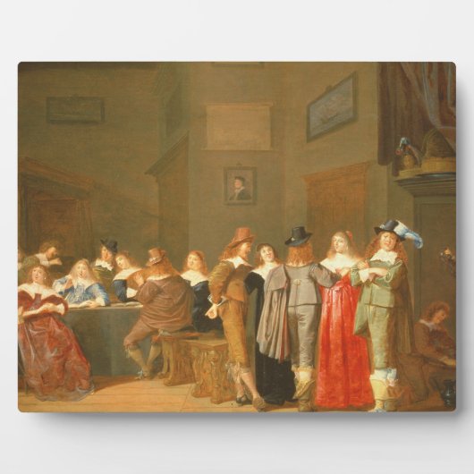 Courting Scene, 1644 (olie op canvas) Fotoplaat (Voorkant)