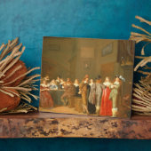Courting Scene, 1644 (olie op canvas) Fotoplaat (Zijkant)