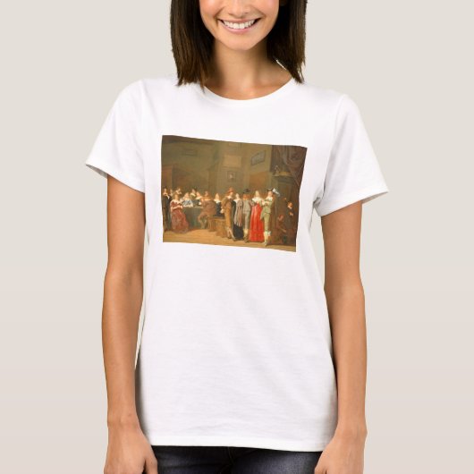 Courting Scene, 1644 (olie op canvas) T-shirt (Voorkant)