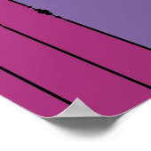 COURTNEY, ART DECO: Parisian Plum Poster (Hoek)