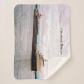 Courtney Burton sherpa blanket Sherpa Deken (Voorkant)